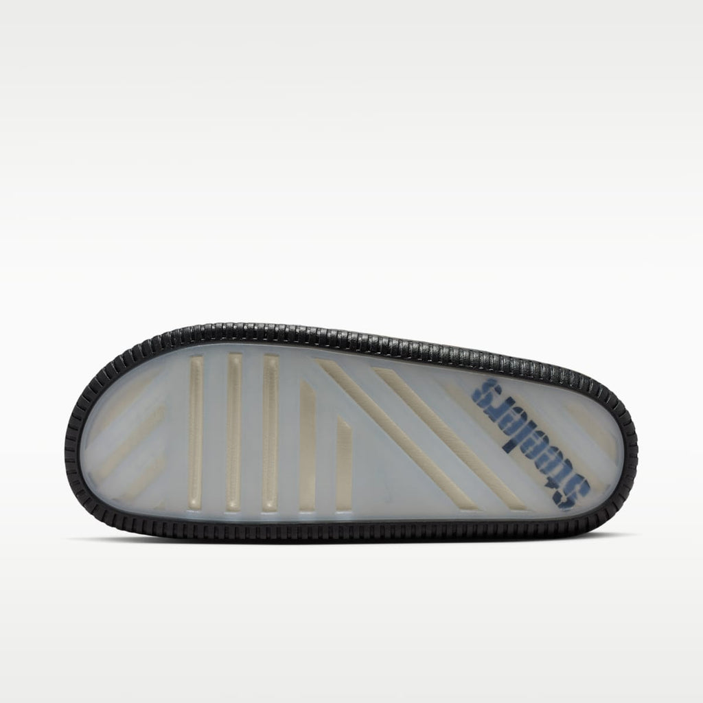 Nike Calm (Pittsburgh Steelers) Men's NFL Slides - Sail/University Gold/Black - Image 3