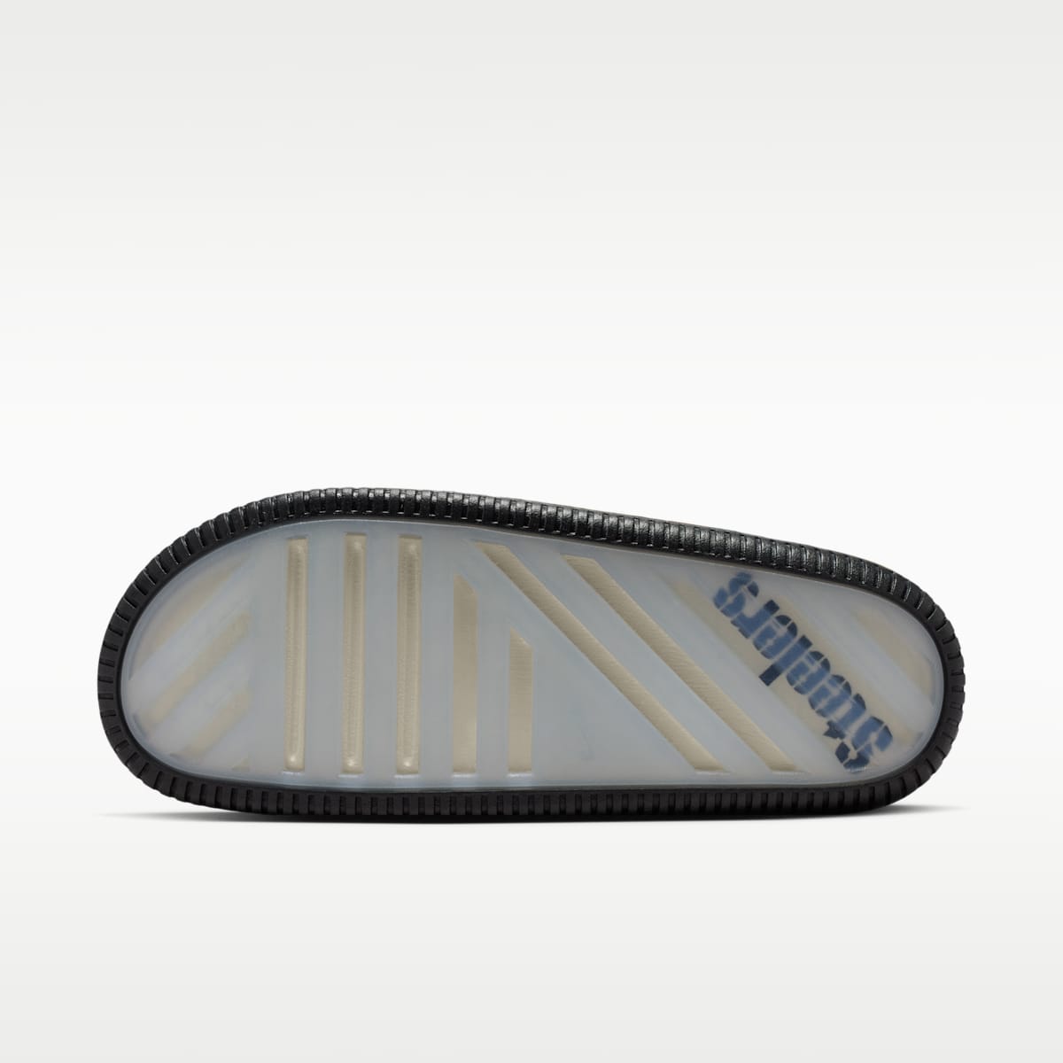 Nike Calm (Pittsburgh Steelers) Men's NFL Slides - Sail/University Gold/Black - Image 3