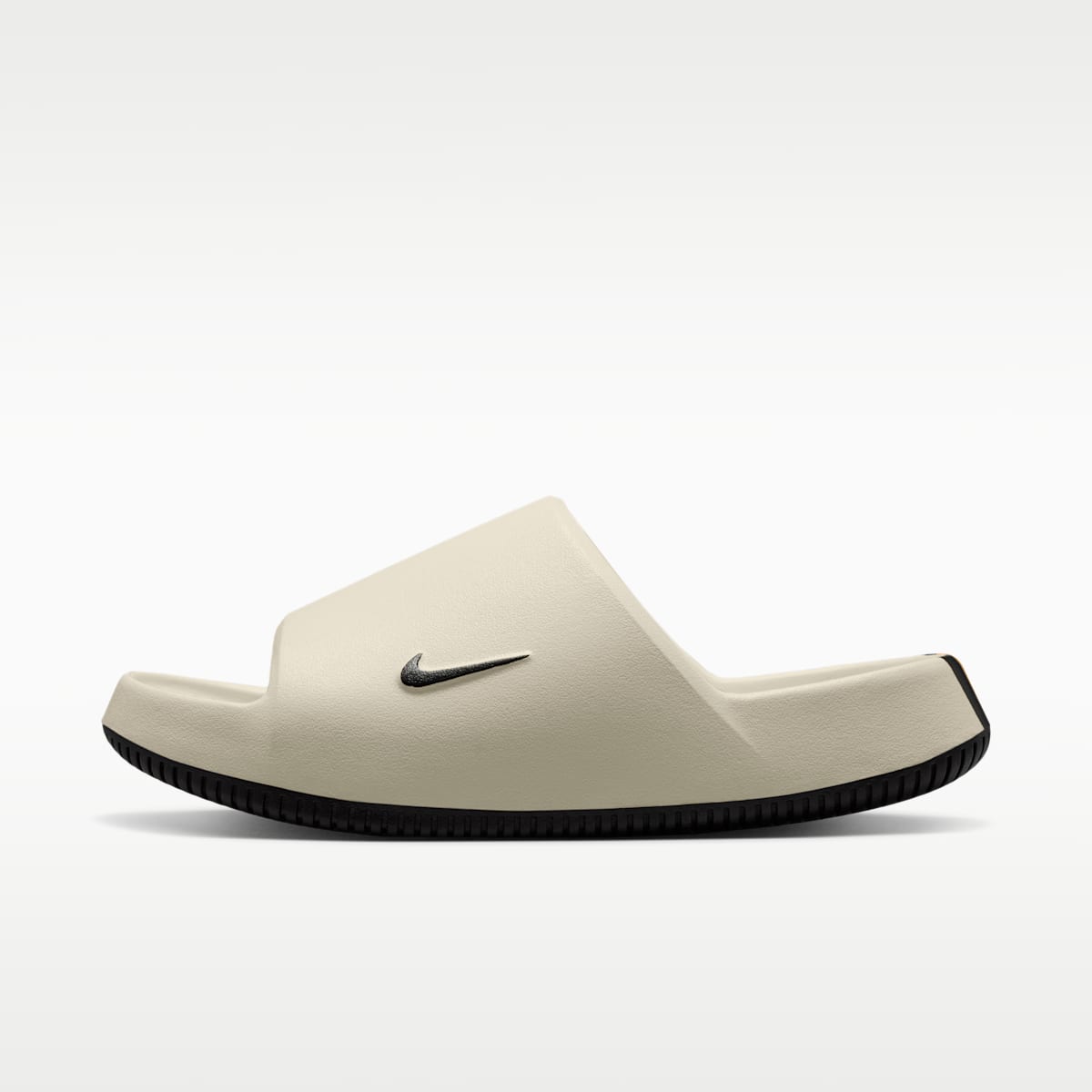 Nike Calm (Pittsburgh Steelers) Men's NFL Slides - Sail/University Gold/Black - Image 2