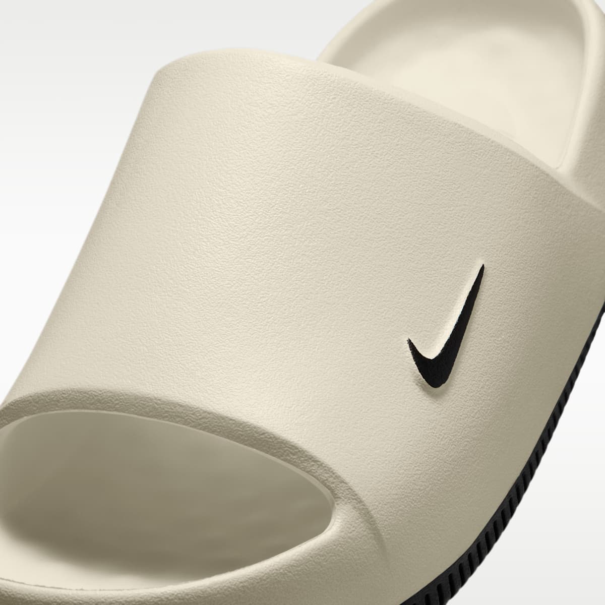 Nike Calm (Pittsburgh Steelers) Men's NFL Slides - Sail/University Gold/Black - Image 6