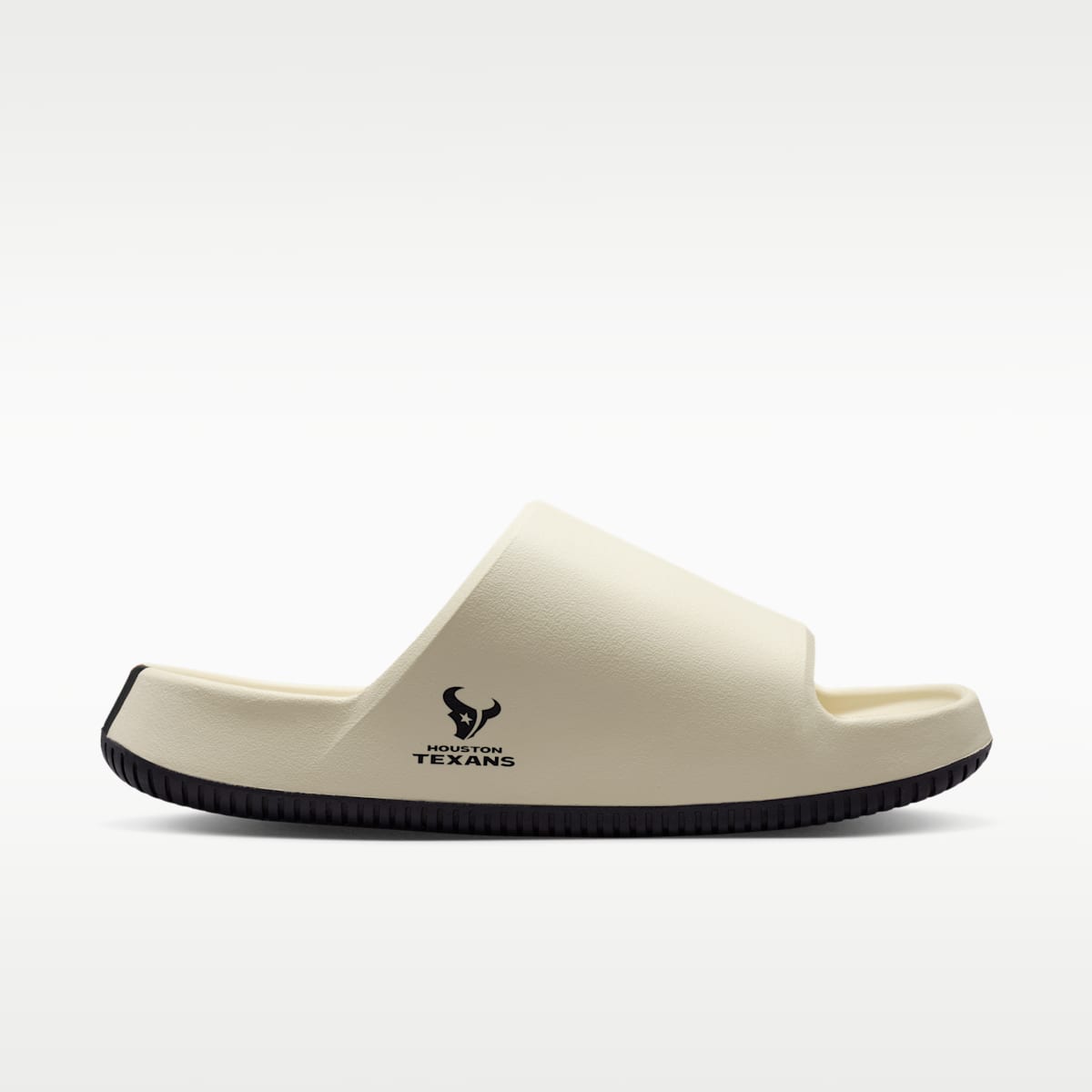 Nike Calm (Houston Texans) Men's NFL Slides - Sail/University Red/Pitch Blue - Image 4