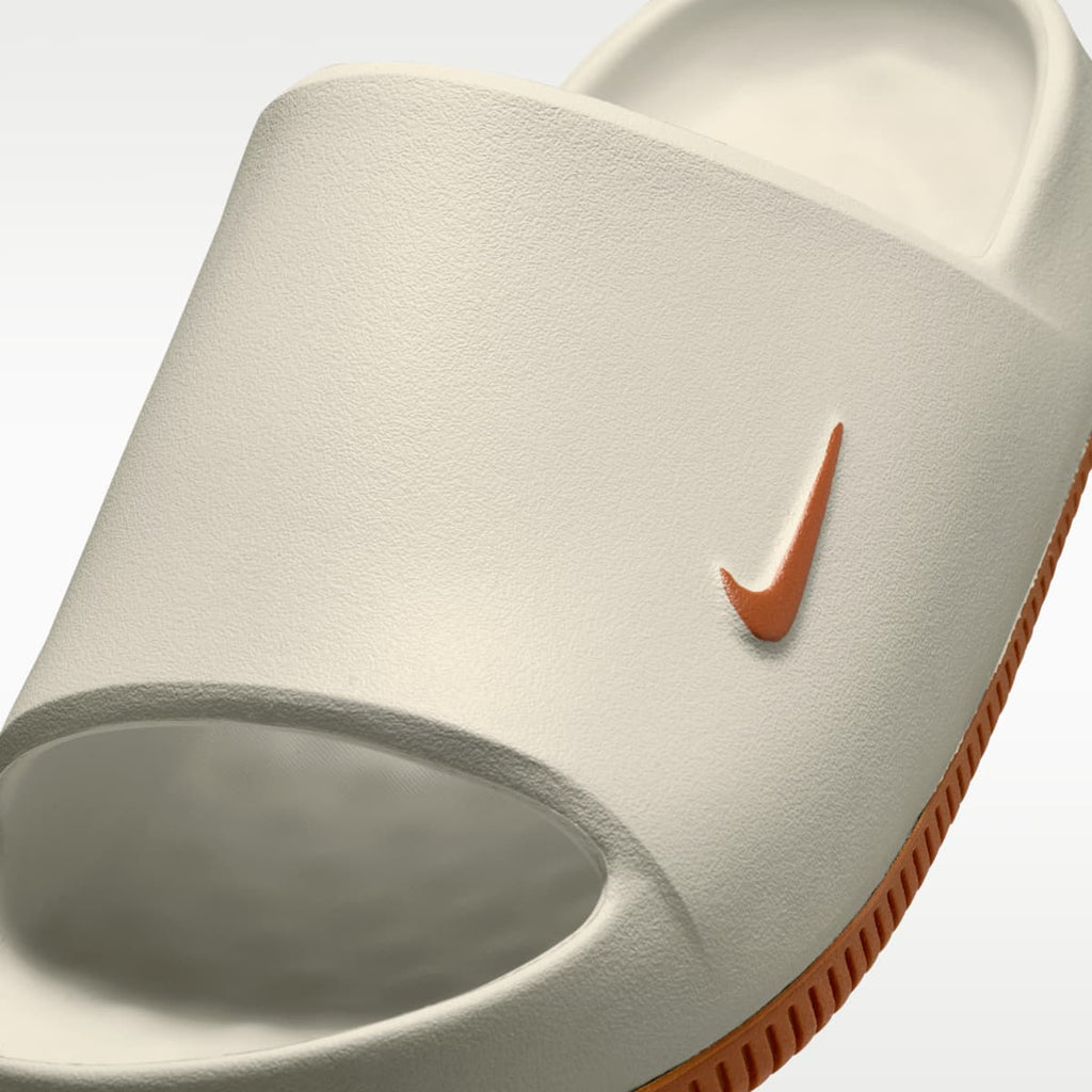 Nike Calm (Texas) Men's College Slides - Sail/Sail/Desert Orange - Image 6
