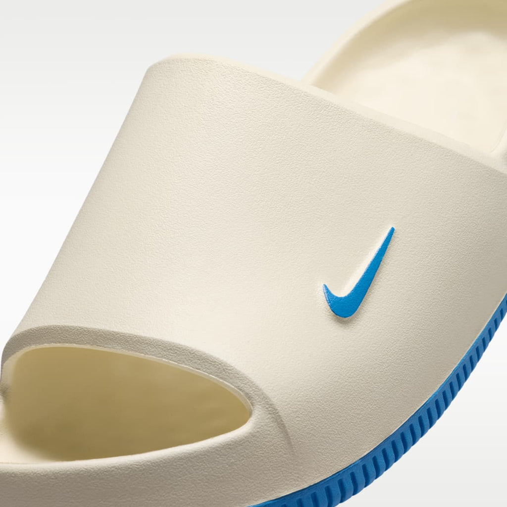 Nike Calm (Tennessee Titans) Men's NFL Slides - Sail/College Navy/Coast - Image 6