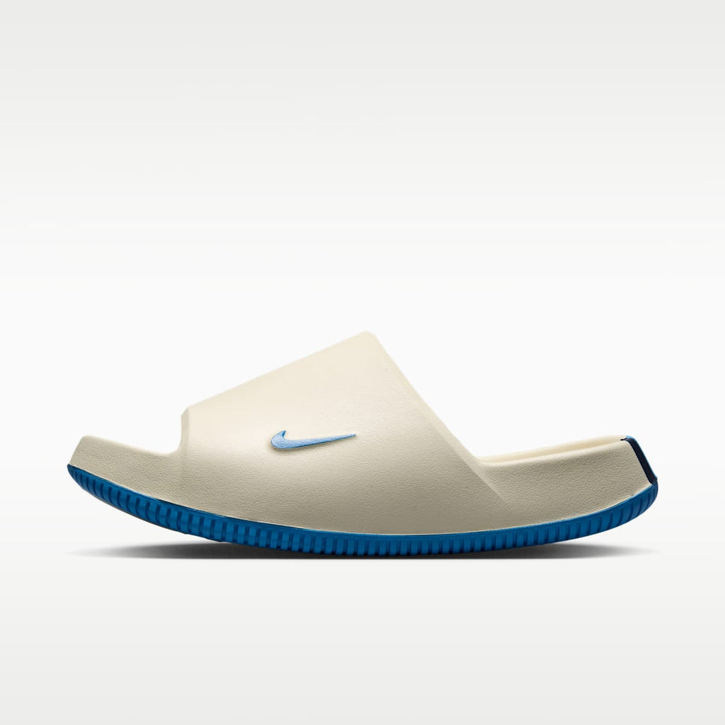 Nike Calm (Tennessee Titans) Men's NFL Slides - Sail/College Navy/Coast - Image 2