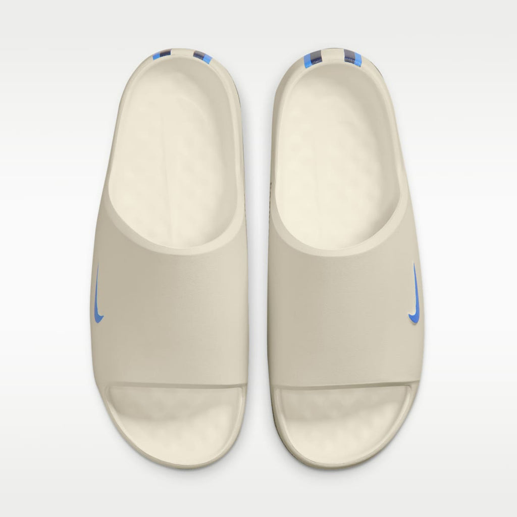 Nike Calm (UNC) Men's College Slides - Sail/Sail/Valor Blue - Image 5