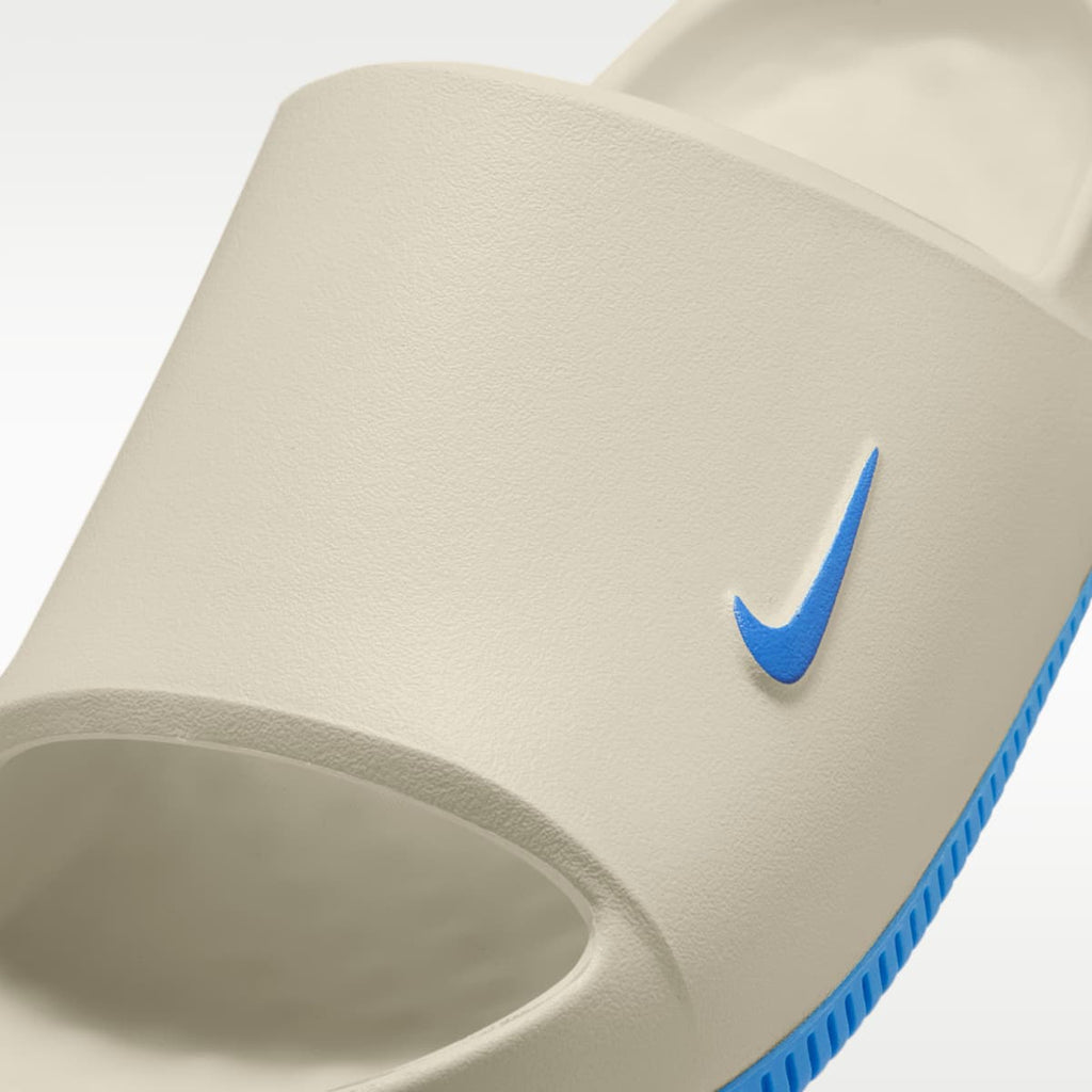Nike Calm (UNC) Men's College Slides - Sail/Sail/Valor Blue - Image 6