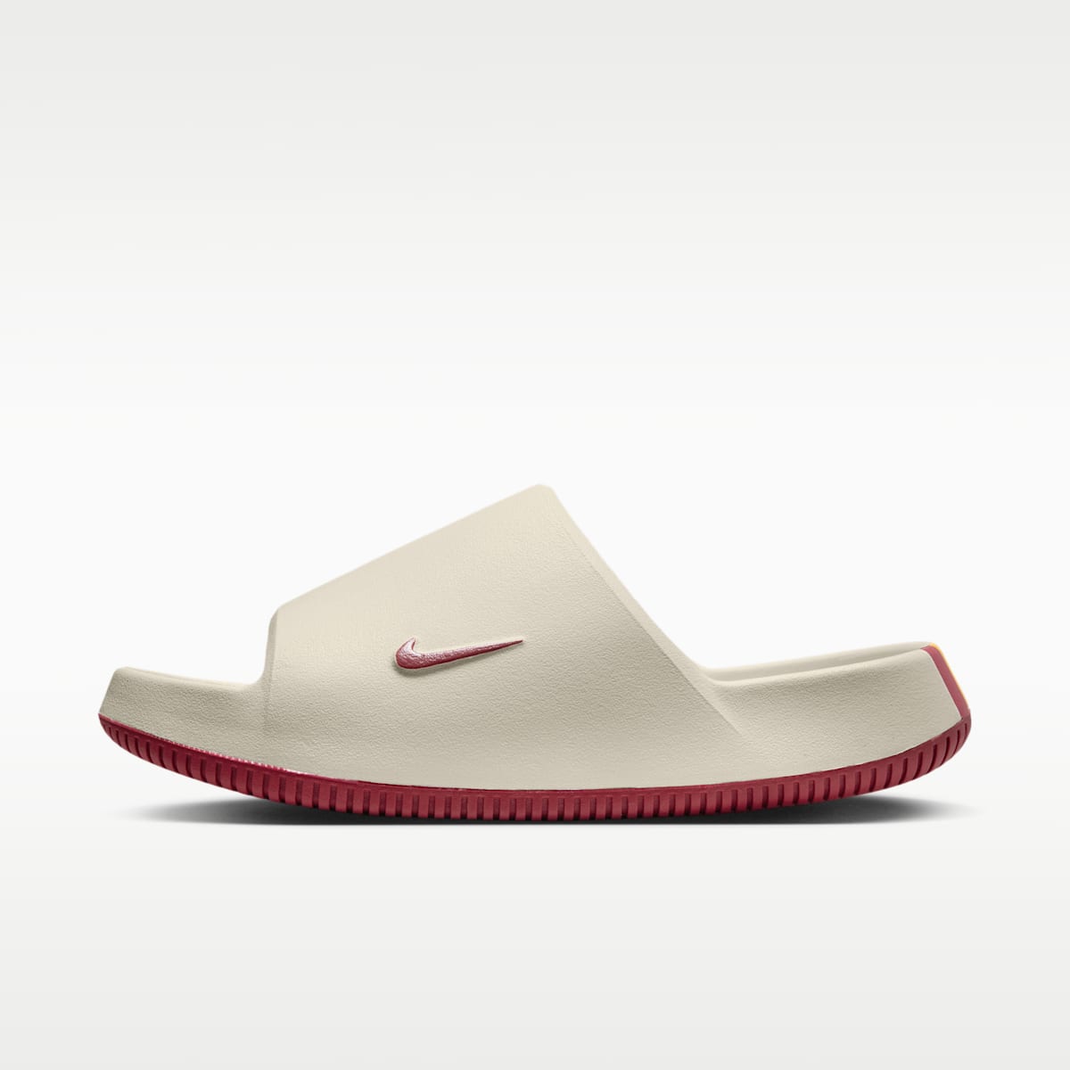 Nike Calm (USC) Men's College Slides - Sail/Sail/Team Crimson - Image 2