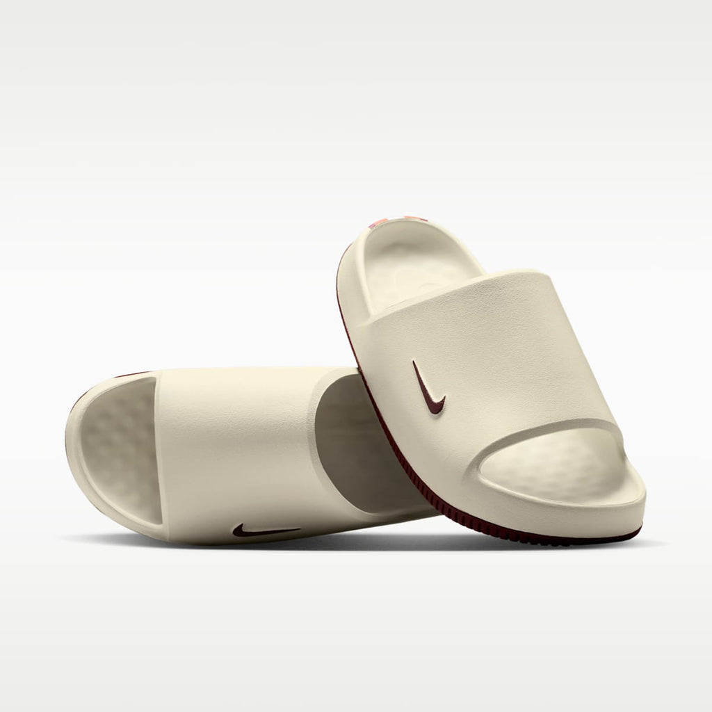 Nike Calm (Virginia Tech) Men's College Slides - Sail/Sail/Deep Maroon - Image 1