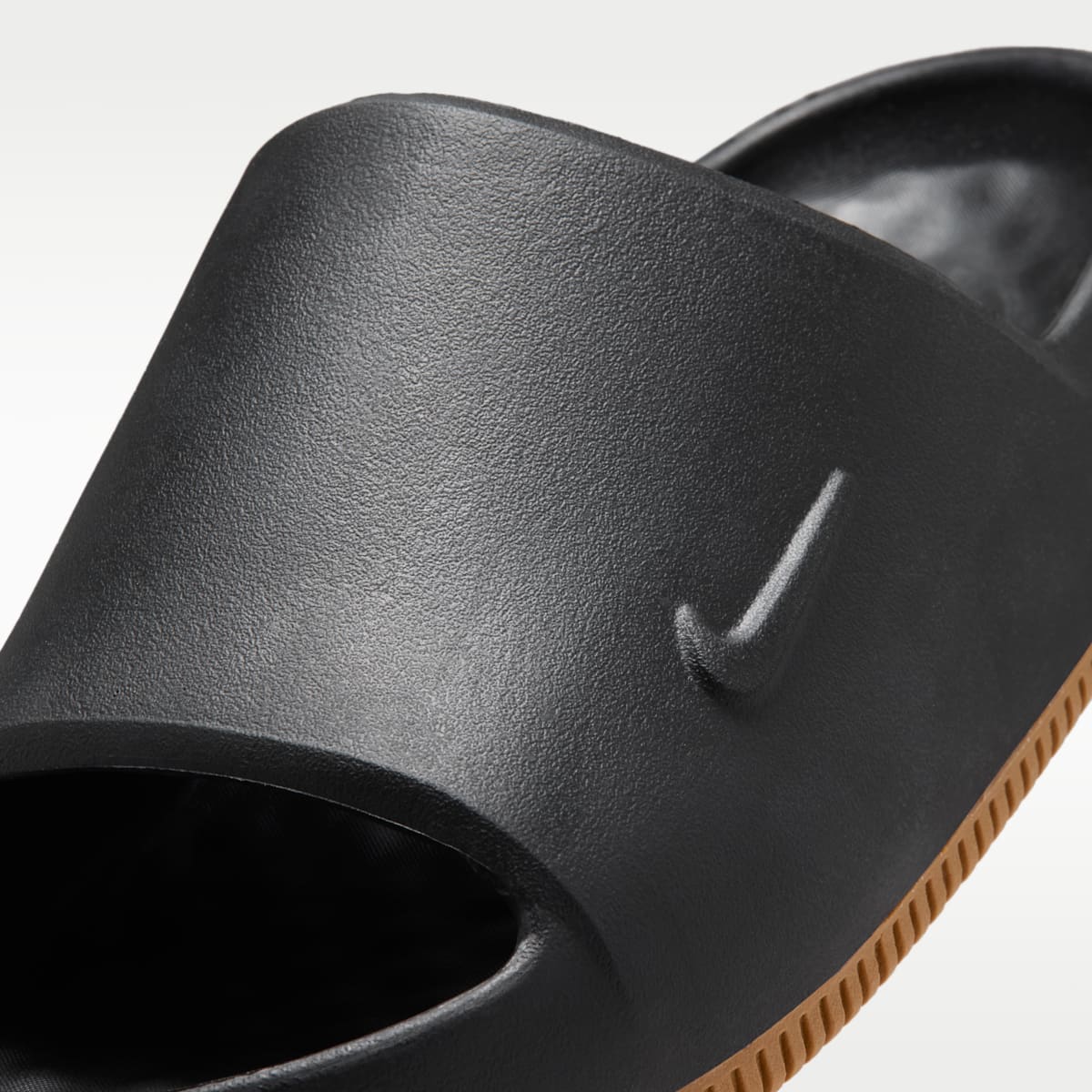 Nike Calm 2.0 Men's Slides - Black/Gum Medium Brown/Black - Image 6