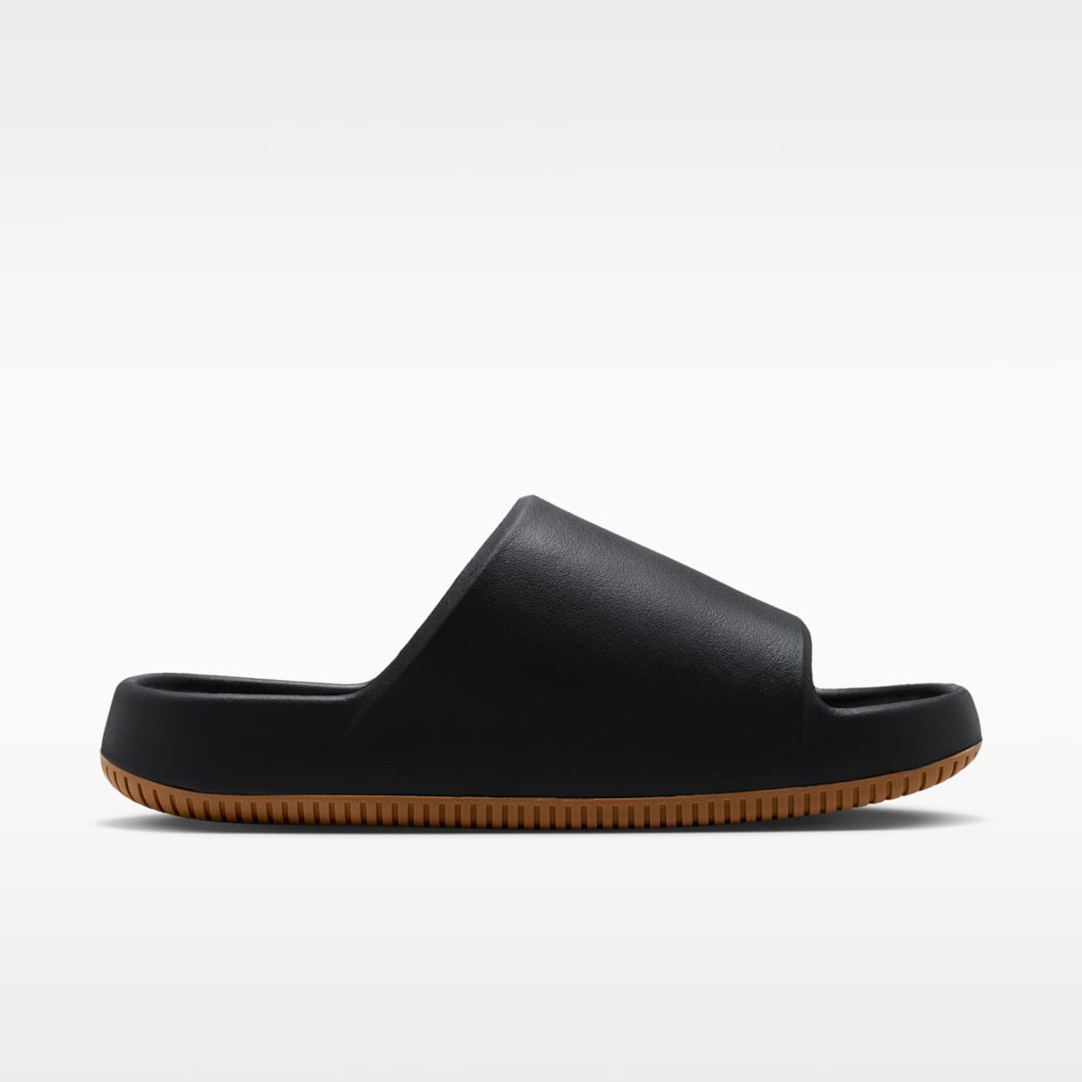 Nike Calm 2.0 Men's Slides - Black/Gum Medium Brown/Black - Image 4