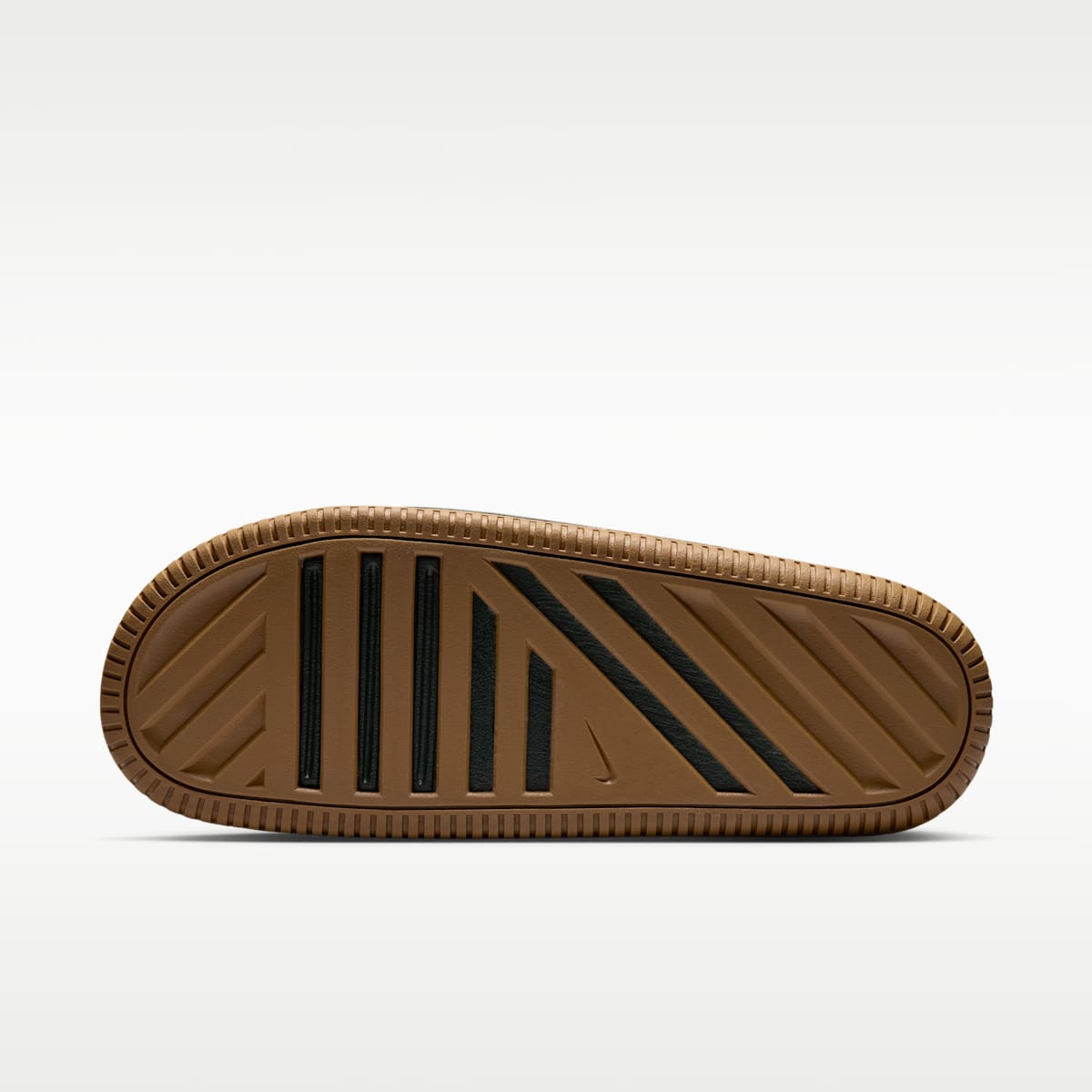 Nike Calm 2.0 Men's Slides - Fir/Gum Medium Brown - Image 3