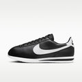 Nike Cortez Leather Men's Shoes - Black/White - Image 1