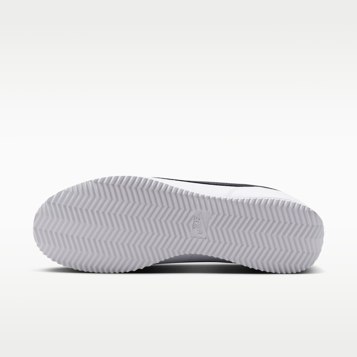 Nike Cortez Leather Men's Shoes - White/Black - Image 2
