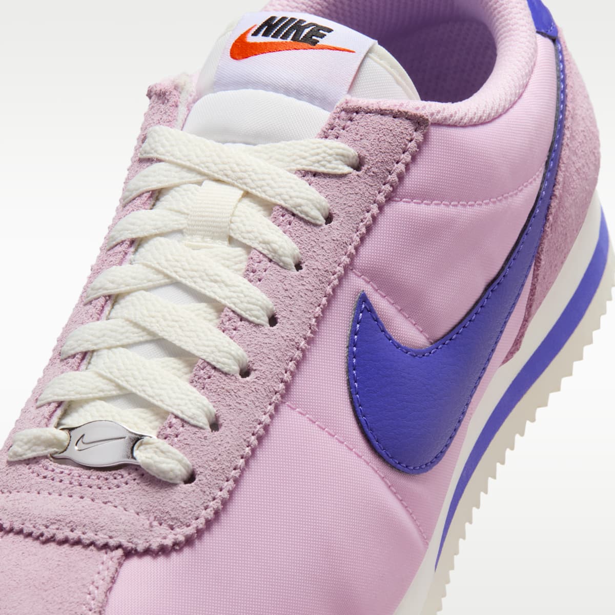 Nike Cortez Textile Women's Shoes - Light Arctic Pink/Sail/Paramount Blue