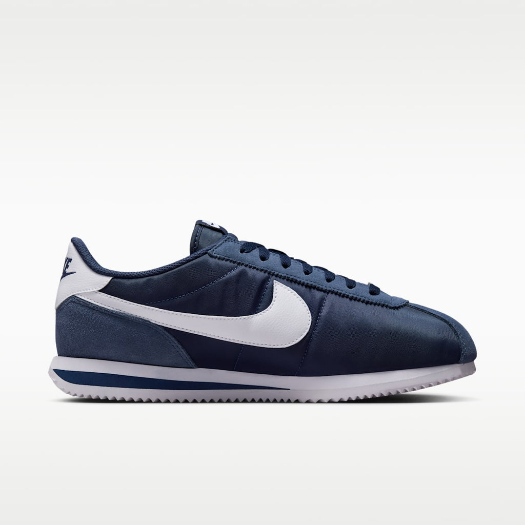 Nike Cortez Textile Men's Shoes - Midnight Navy/White - Image 4