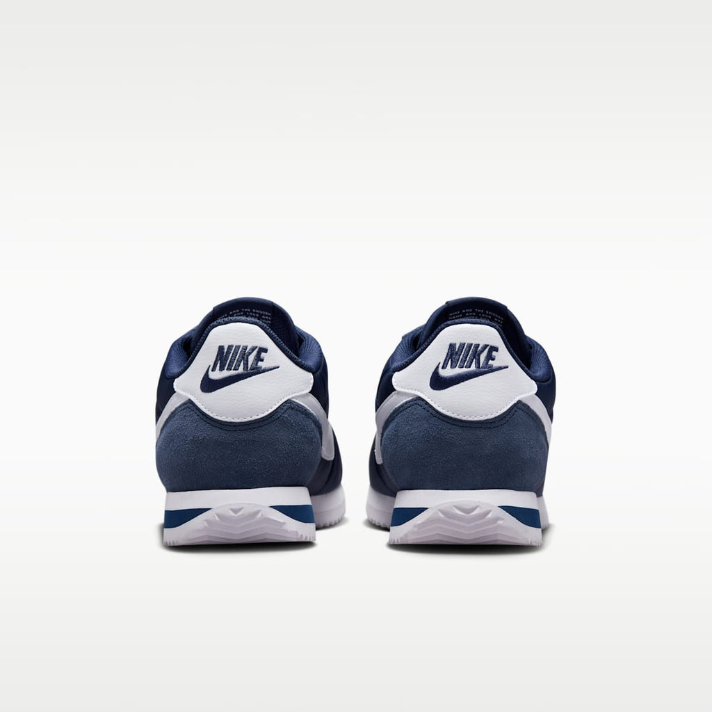 Nike Cortez Textile Men's Shoes - Midnight Navy/White - Image 7