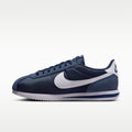 Nike Cortez Textile Men's Shoes - Midnight Navy/White - Image 1