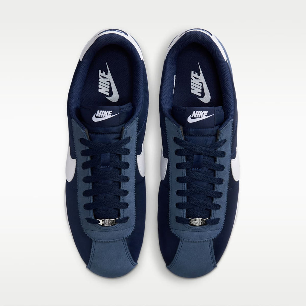 Nike Cortez Textile Men's Shoes - Midnight Navy/White - Image 5