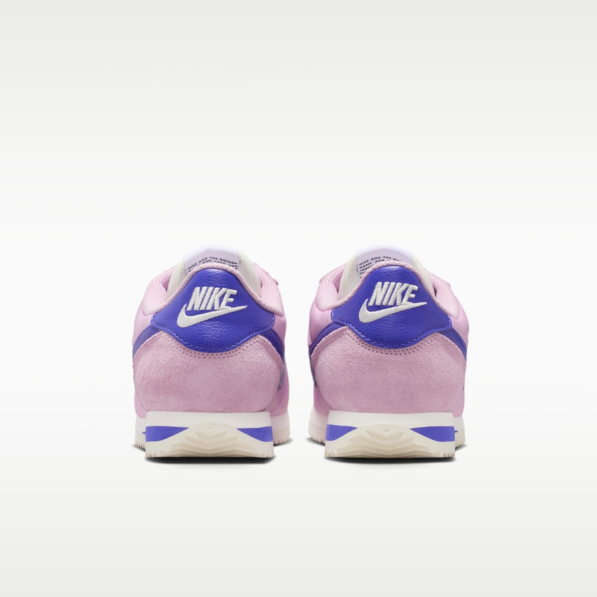 Nike Cortez Textile Women's Shoes - Light Arctic Pink/Sail/Paramount Blue