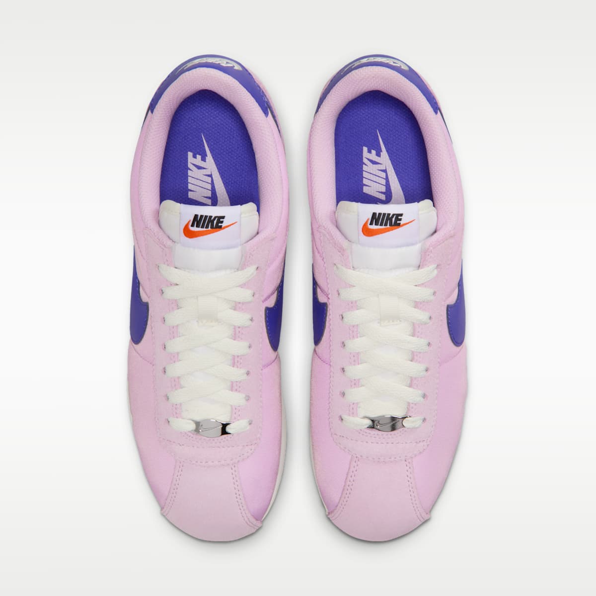 Nike Cortez Textile Women's Shoes - Light Arctic Pink/Sail/Paramount Blue