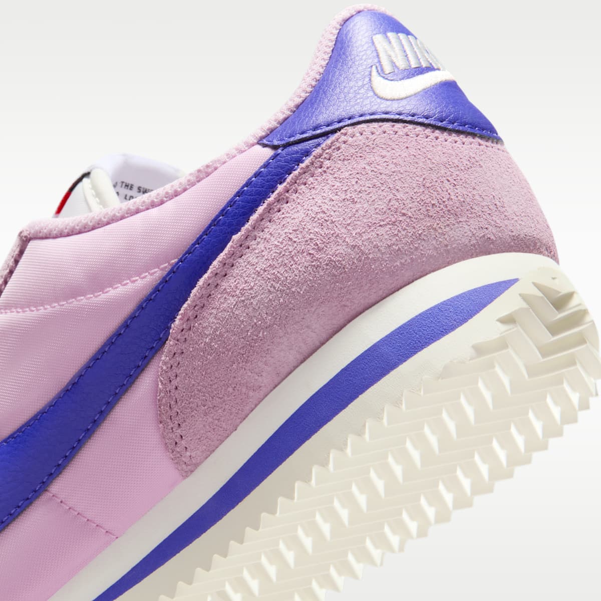 Nike Cortez Textile Women's Shoes - Light Arctic Pink/Sail/Paramount Blue