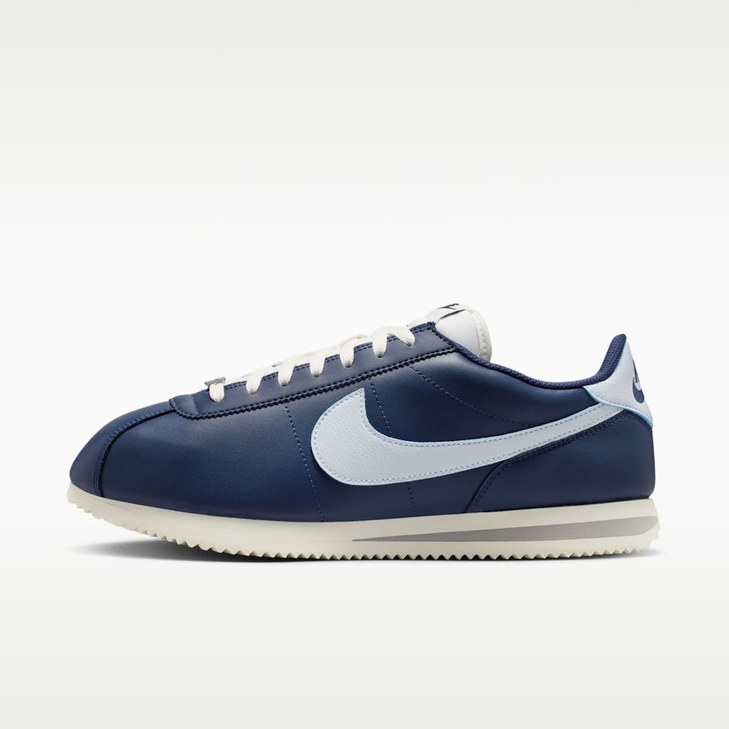 Nike Cortez Leather Men's Shoes - Midnight Navy/Sail/Light Smoke Grey/Football Grey - Image 1