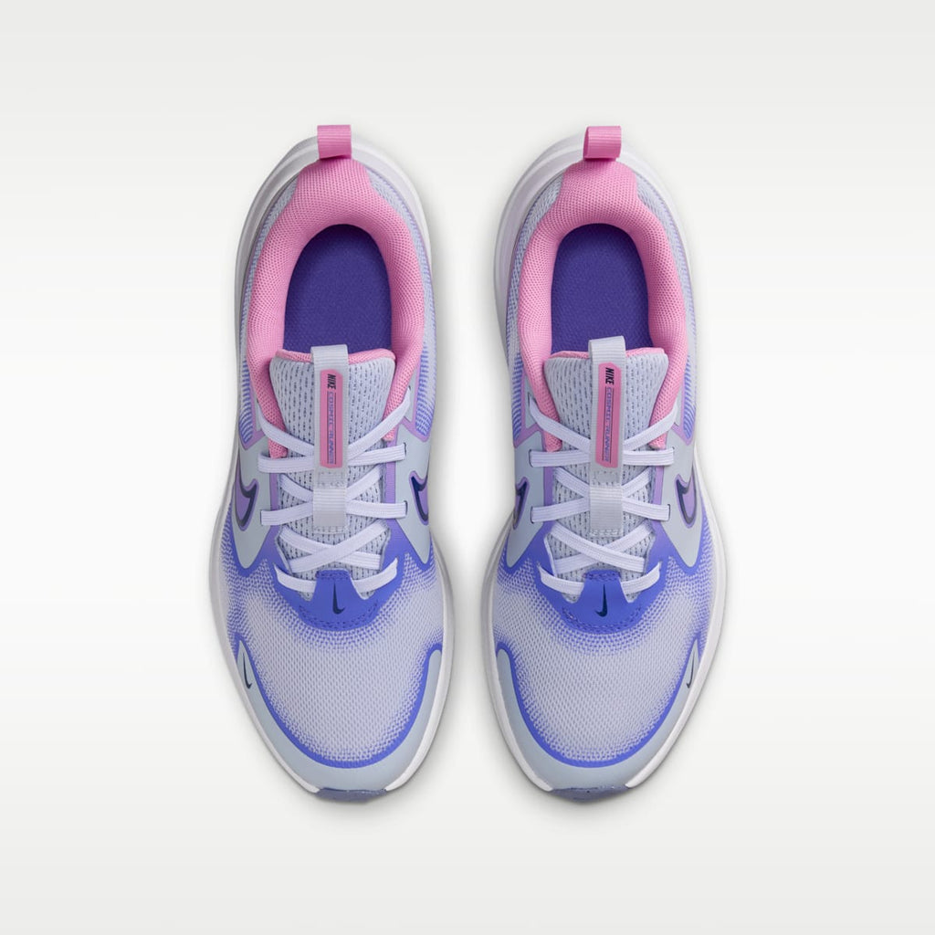 Nike Cosmic Runner Big Kids' Road Running Shoes - Ghost/Sapphire/Light Magenta/Midnight Navy
