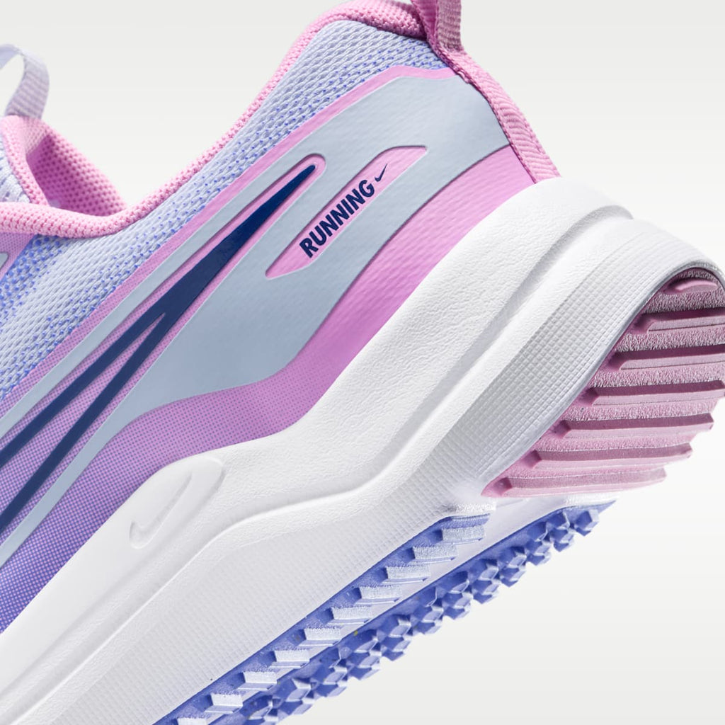 Nike Cosmic Runner Big Kids' Road Running Shoes - Ghost/Sapphire/Light Magenta/Midnight Navy