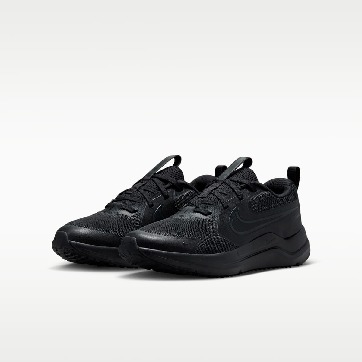 Nike Cosmic Runner Big Kids' Road Running Shoes - Black/Black/Anthracite