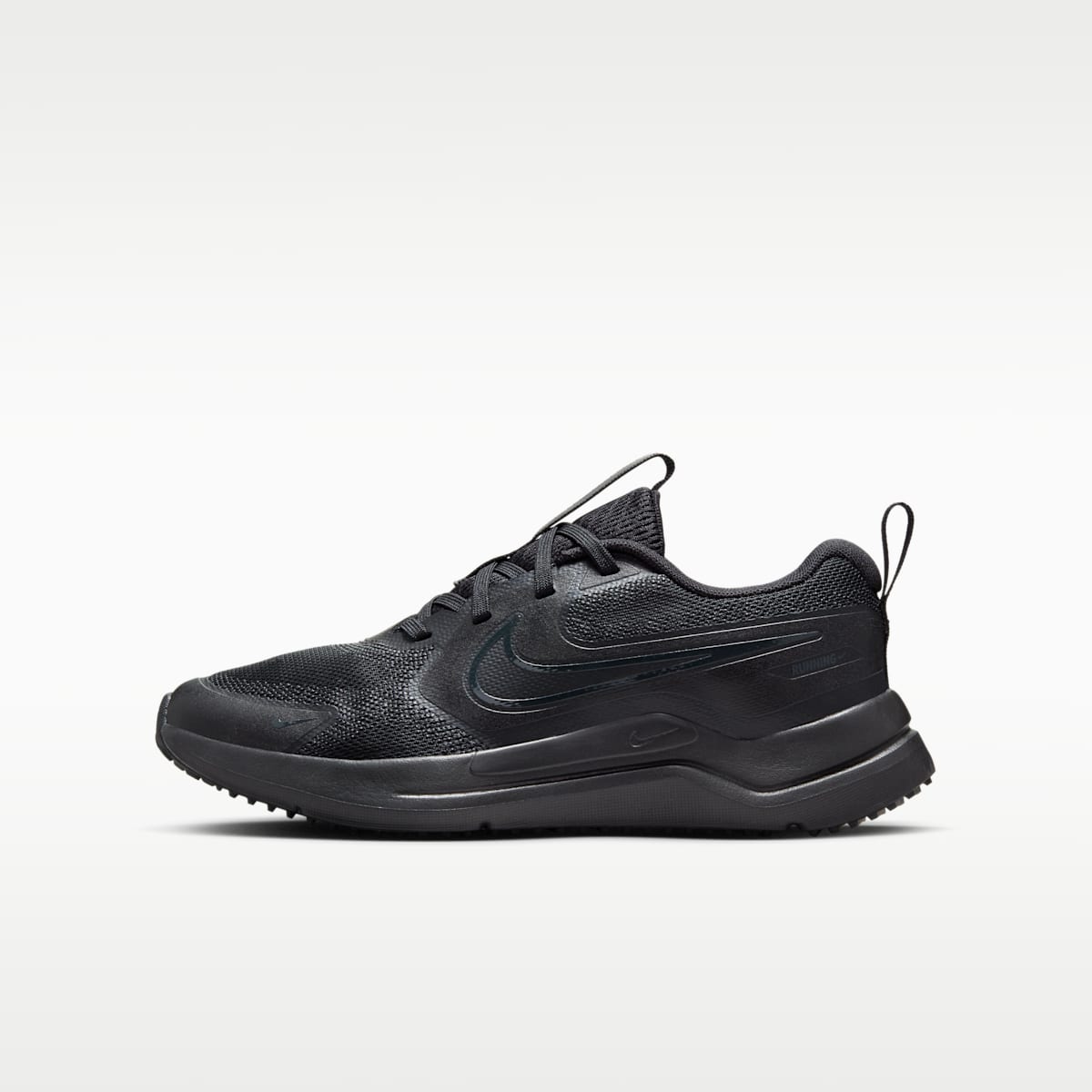 Nike Cosmic Runner Big Kids' Road Running Shoes - Black/Black/Anthracite
