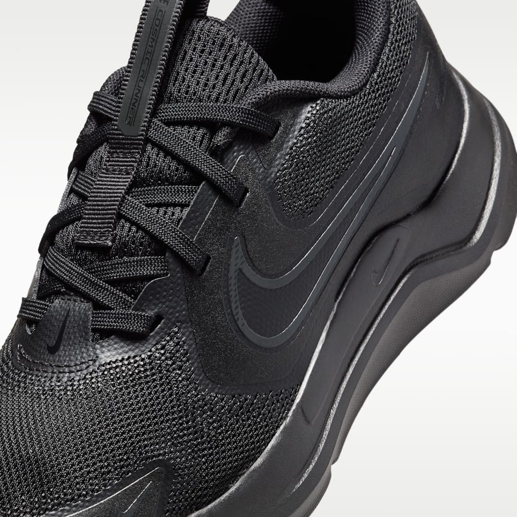 Nike Cosmic Runner Big Kids' Road Running Shoes - Black/Black/Anthracite
