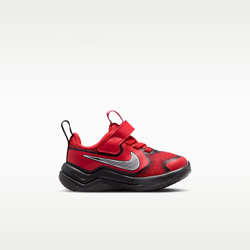 Nike Cosmic Runner Swoosh Baby/Toddler Shoes - University Red/Red Orbit/White