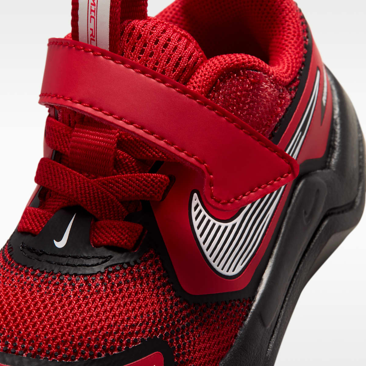 Nike Cosmic Runner Swoosh Baby/Toddler Shoes - University Red/Red Orbit/White