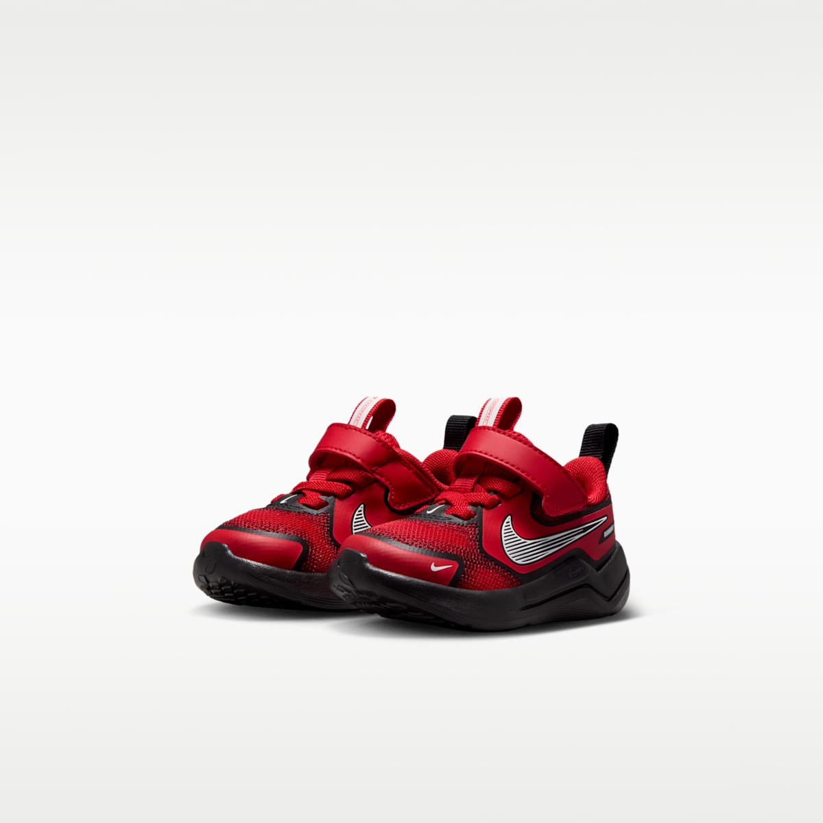 Nike Cosmic Runner Swoosh Baby/Toddler Shoes - University Red/Red Orbit/White