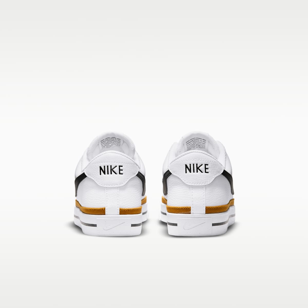 Nike Court Legacy Men's Shoes - White/Desert Ochre/Black - Image 6