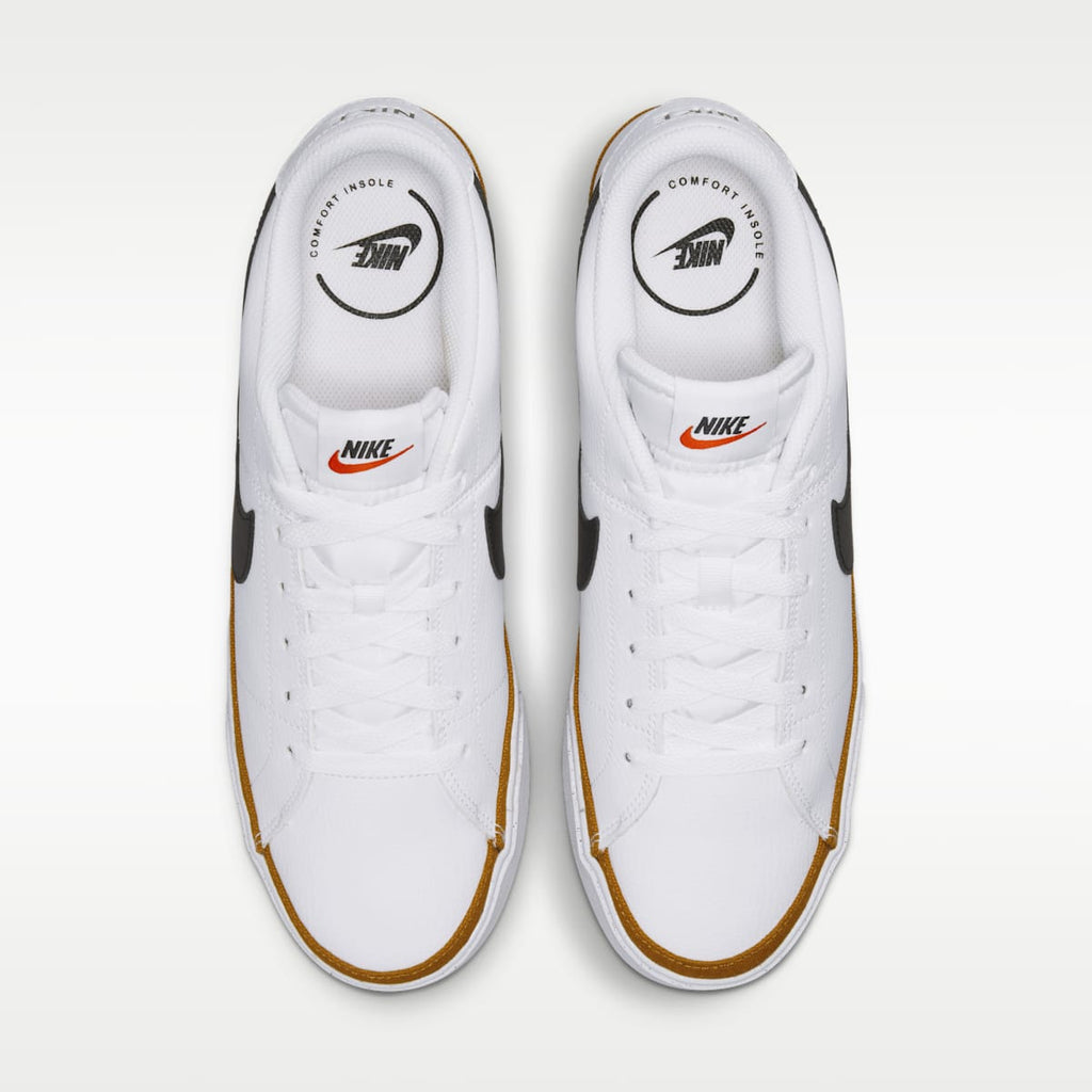 Nike Court Legacy Men's Shoes - White/Desert Ochre/Black - Image 4