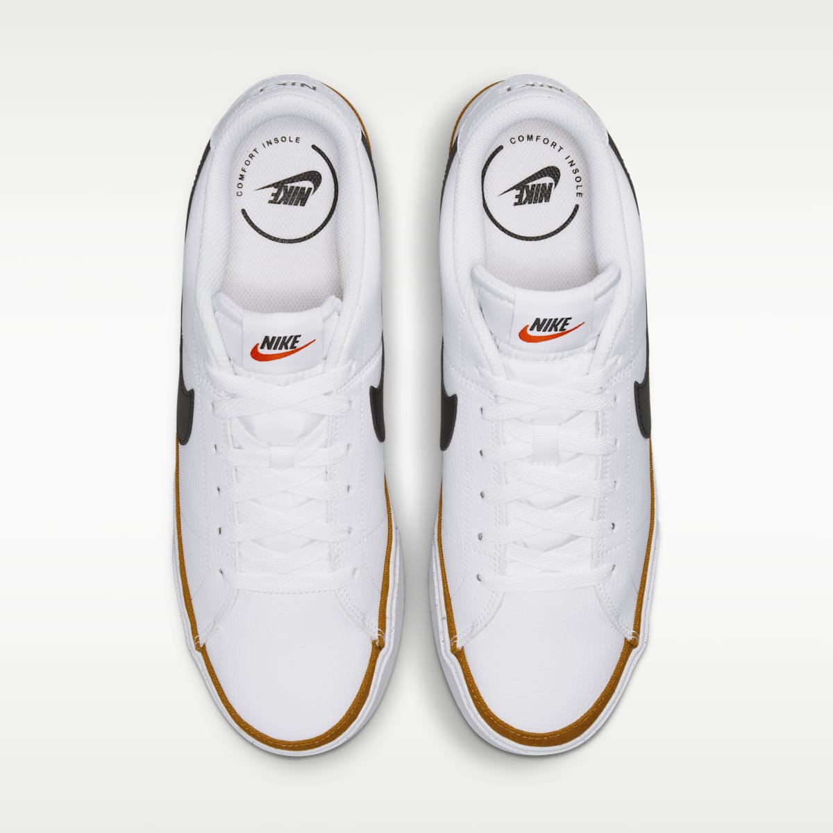 Nike Court Legacy Men's Shoes - White/Desert Ochre/Black - Image 4