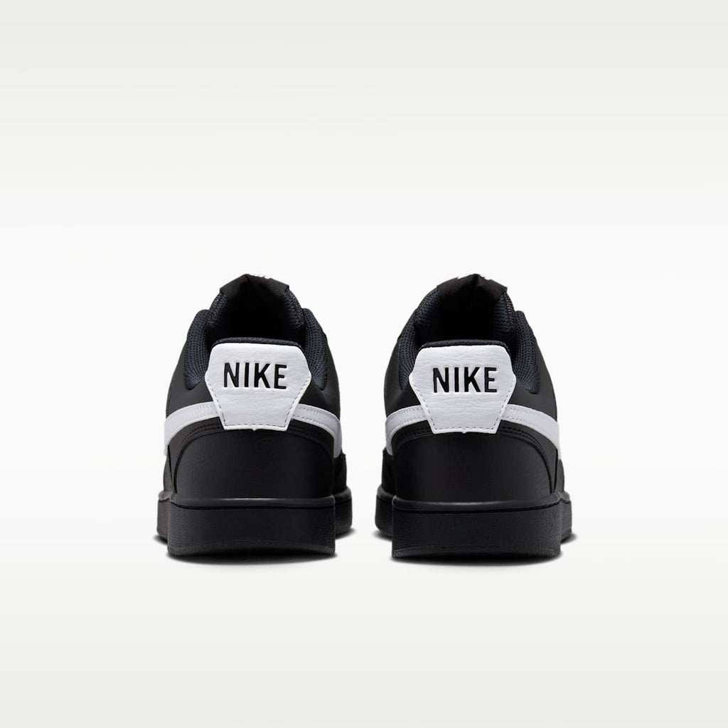 Nike Court Vision Low Men's Shoes - Black/Black/White - Image 6