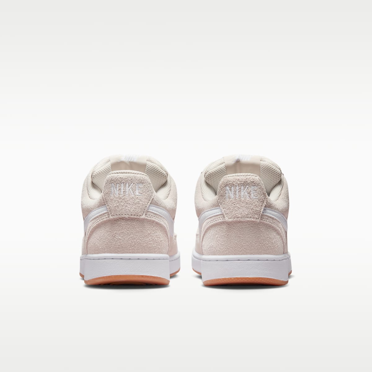 Nike Court Vision Low FL Men's Shoes - Light Orewood Brown/Gum Medium Brown/White - Image 6