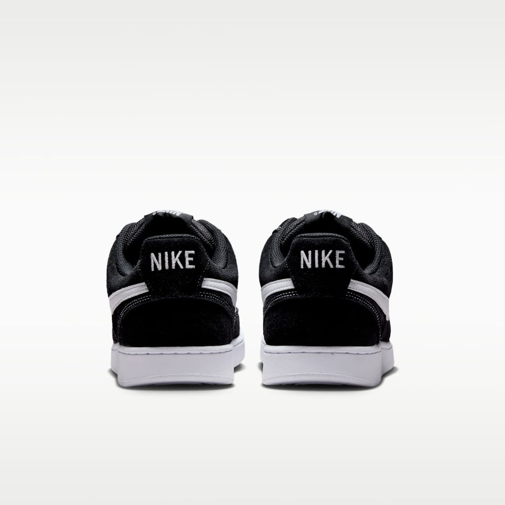 Nike Court Vision Low FL Men's Shoes - Black/White - Image 6