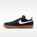 Nike Court Vision Low Men's Shoes - Black/Gum Medium Brown/White - Image 1