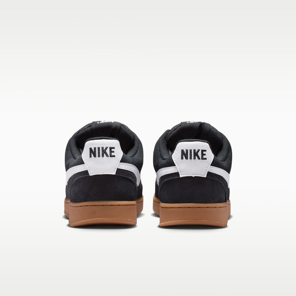 Nike Court Vision Low Men's Shoes - Black/Gum Medium Brown/White - Image 6