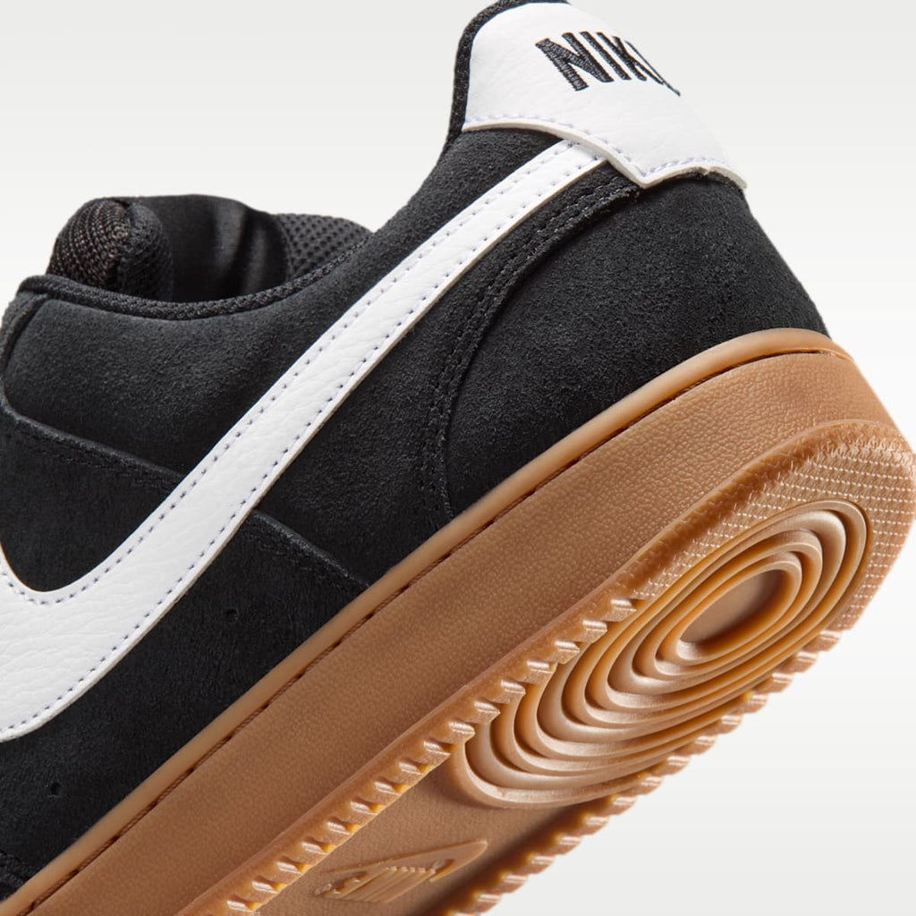 Nike Court Vision Low Men's Shoes - Black/Gum Medium Brown/White - Image 8