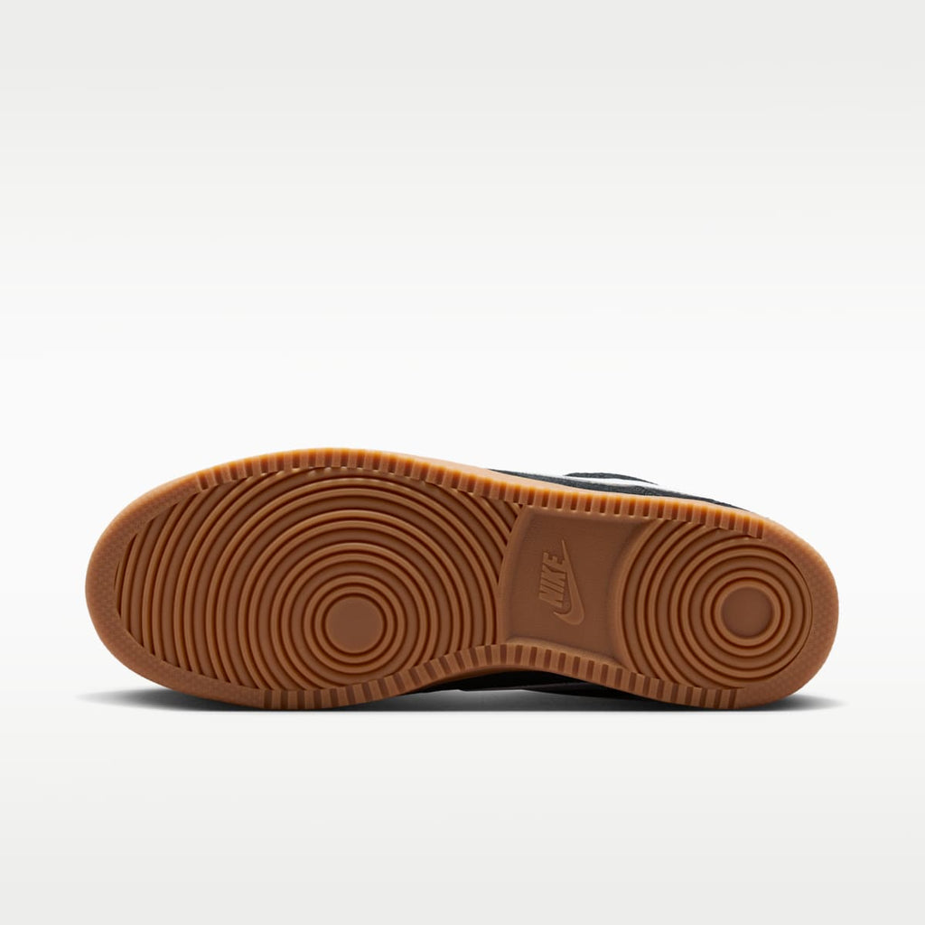 Nike Court Vision Low Men's Shoes - Black/Gum Medium Brown/White - Image 2