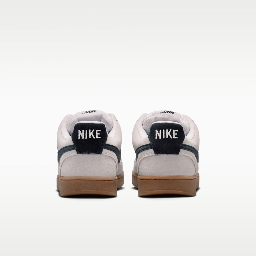 Nike Court Vision Low FL Men's Shoes - Vast Grey/Gum Medium Brown/Black - Image 6