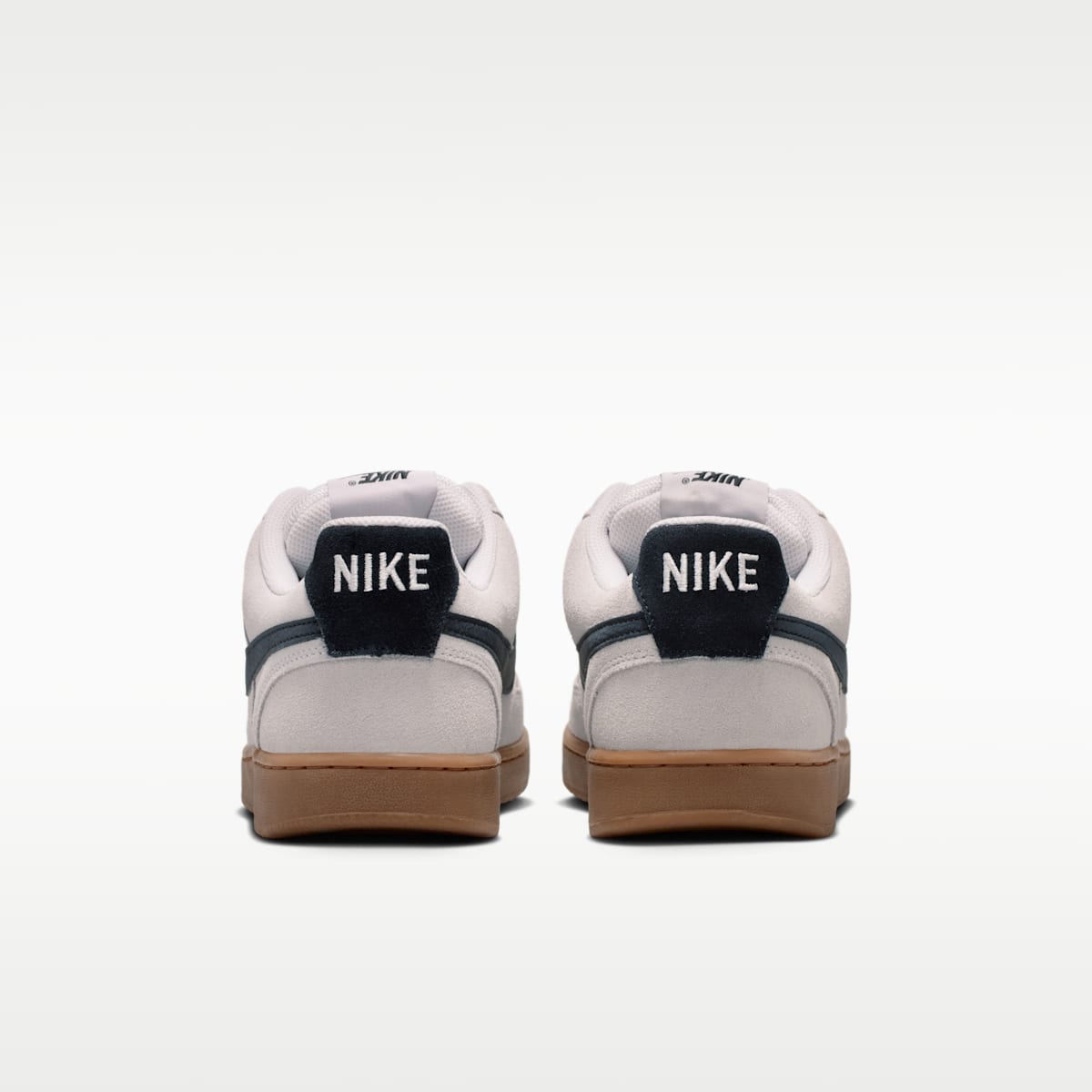 Nike Court Vision Low FL Men's Shoes - Vast Grey/Gum Medium Brown/Black - Image 6