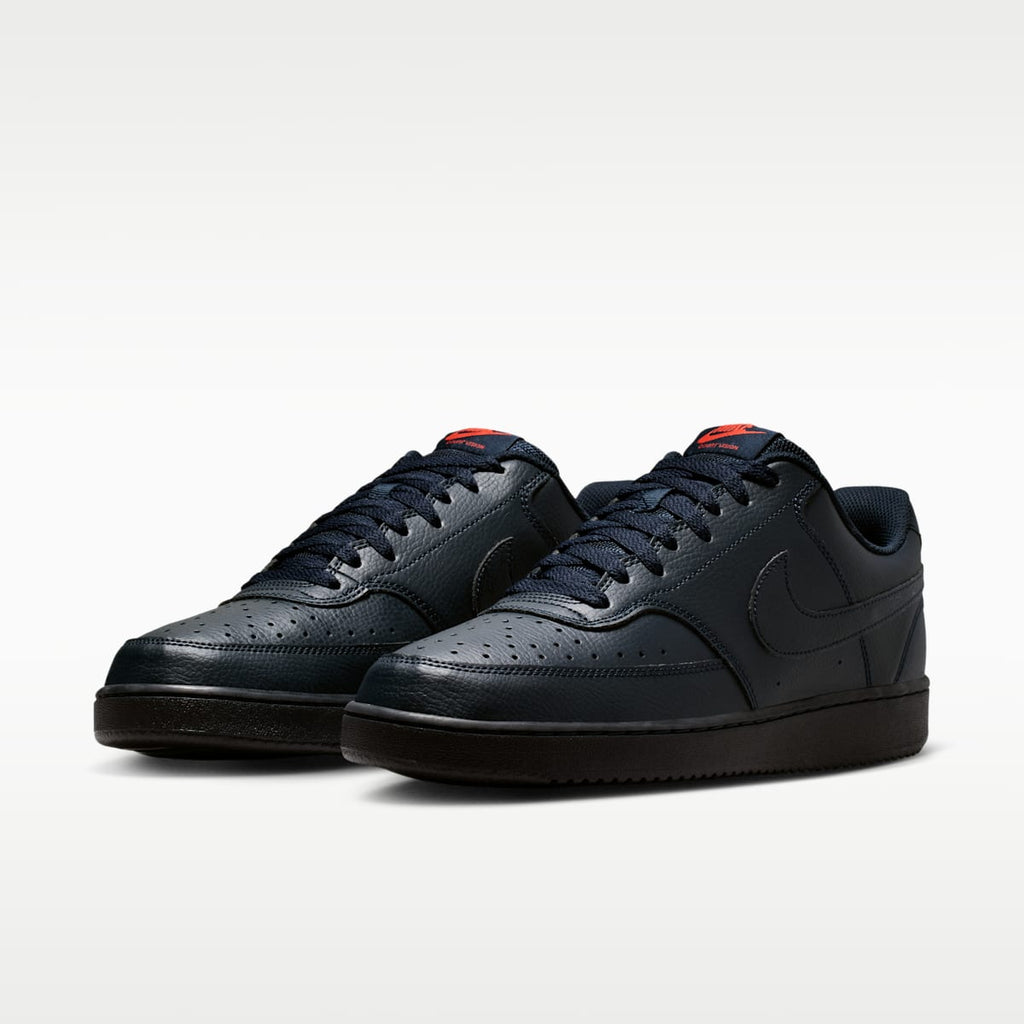 Nike Court Vision Low Next Nature Men's Shoes - Dark Obsidian/Picante Red/Dark Obsidian - Image 5