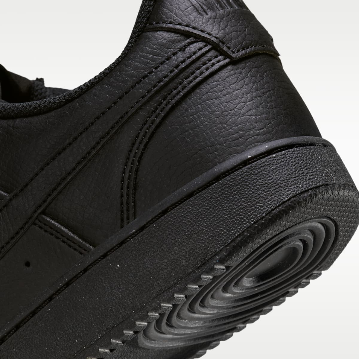 Nike Court Vision Low Next Nature Men's Shoes - Black/Black/Black - Image 8
