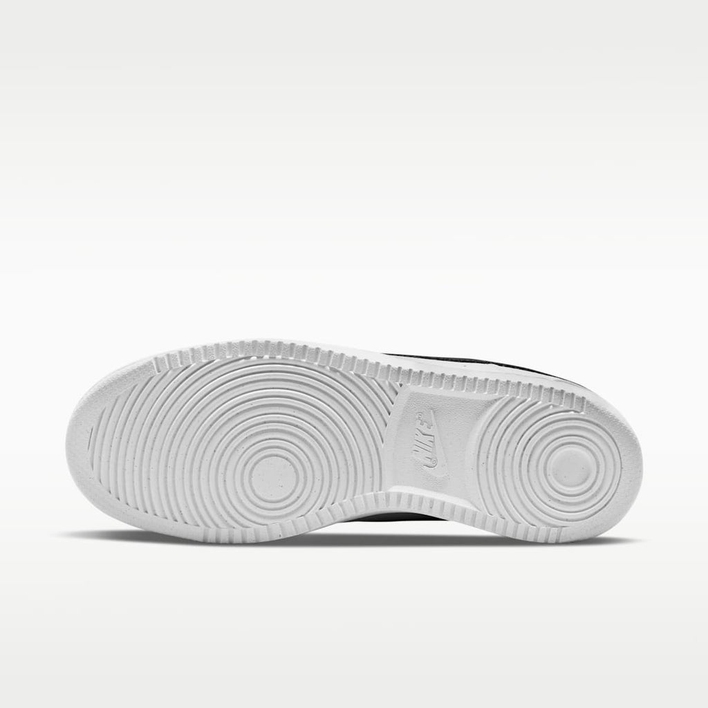 Nike Court Vision Low Next Nature Men's Shoes - White/White/Black - Image 2