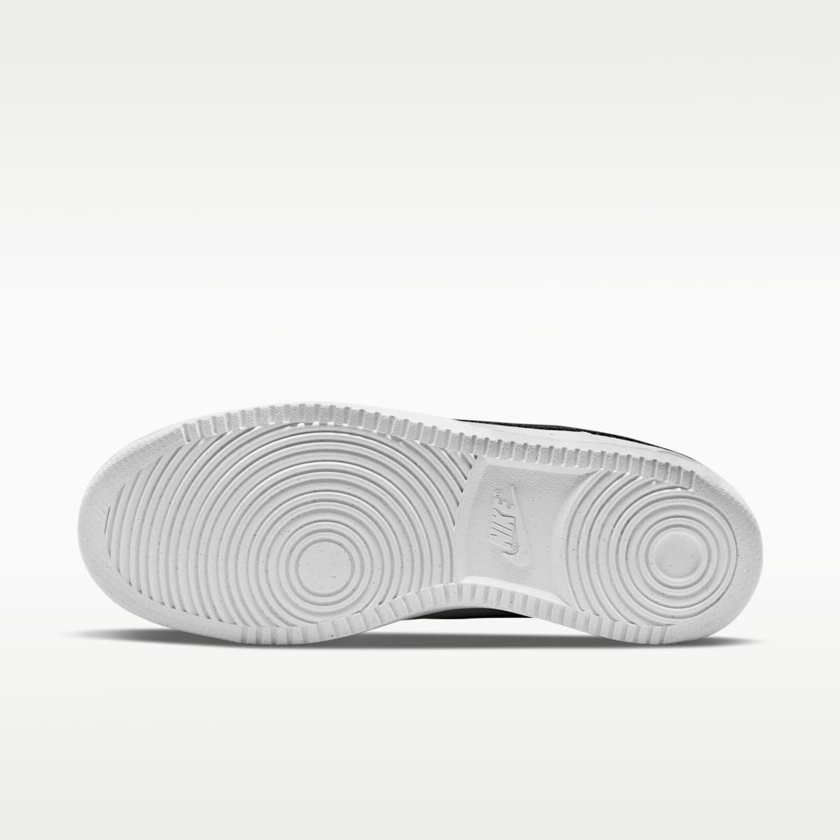 Nike Court Vision Low Next Nature Men's Shoes - White/White/Black - Image 2
